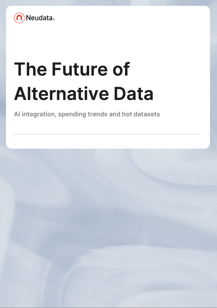 The Future of Alternative Data | Industry Report
