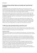 First page of guide